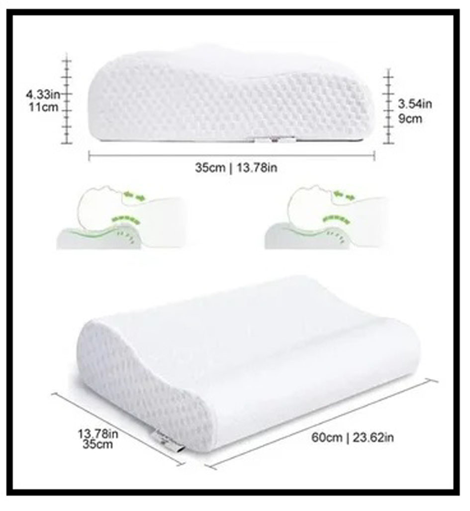 Miniatura 2 de Almohada Memory Pillow Ortopédica Indefo